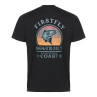Firstfly Seatrout Coast Patch T-Shirt black Rueckseite