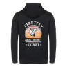 Firstfly Seatrout Coast Hoody black Rueckseite