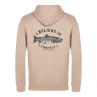 Firstfly Believe In Patch Hoody sand Rueckseite