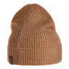 Firstfly Merino Beanie Strickmuetze caramel Rueckseite