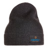 Firstfly Merino Beanie Strickmuetze dark grey Vorderansicht