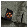 Firstfly Polo Shirt khaki Detail Icon-Etikett Buendchen