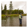 Fishpond Thunderhead Submersible Backpack eco yucca im Einsatz am Wasser