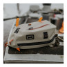 Fishpond Thunderhead Submersible Sling eco shale als Begleiter auf dem Boot