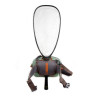 Fishpond Thunderhead Small Submersible Lumbar yucca Detail Kescherhalter