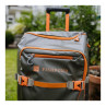 Fishpond Stormshadow Large Rolling Duffel Detail Teleskop-Handgriff und Nebenfach