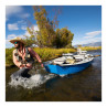 Fishpond Sagebrush Pro Mesh Vest mit dem Boot unterwegs