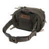 Fishpond Blue River Chest and Lumbar Pack peat moss Rueckseite mit Beckengurt