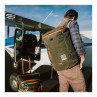 Fishpond River Bank Backpack duskwood als Reisebegleiter