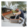 Fishpond Dakota Carry-On Rod and Reel Case granite geoeffnet