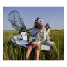 Fishpond Nomad El Jefe Net Salty Camo bereit fuer den grossen Fang