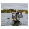 Fishpond Nomad Boat Net Original rueckseitig getragen