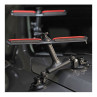 Rodmounts SUMO Suction Mount Rod Carrier Montagebeispiel Motorhaube und Windschutzscheibe