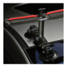 Rodmounts SUMO Suction Mount Rod Carrier Montagebeispiel Windschutzscheibe und Dach