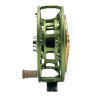 Ross Evolution R Fliegenrolle matte olive Spulenansicht