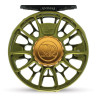 Ross Reels Animas Fliegenrolle matte olive Rueckseite