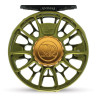 Ross Reels Animas Fliegenrolle matte olive Rueckseite