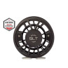 Bauer SLT Fliegenrollen black-silver AFTMA 7-8-9 Rueckseite