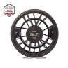 Bauer SLT Fliegenrollen black-silver AFTMA 11-12 Rueckseite