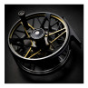 Bauer RVR Fliegenrollen black-gold liegend