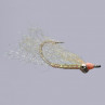 Salzwasserfliege gebunden mit Sparkle Braid pearl zum Fliegenbinden unter Fliegenbindematerial bei FFE