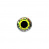 3D Epoxy Eyes holographic gelb Klebeaugen Detail