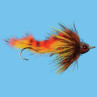 Fliege Streamer String Leeche gebunden mit UV2 Zonker Strips Kaninchenstreifen von FFE