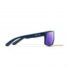 Bajio Boneville Polarisationsbrille Blue Vin Matte violet mirror Seitenansicht