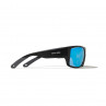 Bajio Nato Polarisationsbrille Blackt Matte blue mirror Seitenansicht