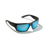 Bajio Nato Polarisationsbrille Blackt Matte blue mirror