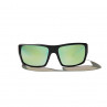 Bajio Nato Polarisationsbrille Blackt Matte green mirror Vorderansicht