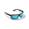 Bajio Nippers Polarisationsbrille Black Matte blue mirror