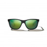 Bajio Gates Polarisationsbrille Black Matte green mirror Vorderansicht