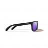 Bajio Gates Polarisationsbrille Black Matte violet mirror Seitenansicht