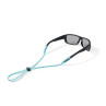 Bajio Adjustable Silicone Keeper Brillenband light blue