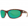 Costa Howler tortoise green mirror Polarisationsbrille