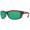 Costa Zane Polbrille tortoise green mirror