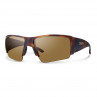 Smith Optics Captains Choice ChromaPop Polarisationsbrille matte Havana/polar brown