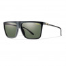 Smith Optics Cornice Carbonic matte Black/polar Gray green Polarisationsbrille