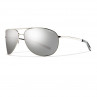 Smith Optics Serpico Carbonic Polarisationsbrille silber polar platinum