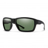 Smith Optics Highwater ChromaPop matte black / polarized grey green Polarisationsbrille