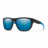 Smith Barra ChromaPop matte black imperial blue polar blue mirror Polarisationsbrille