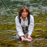 Mirjana Pavlic Nymphenfischen Fliegenfischen lernen Flyfishing Europe