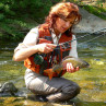 Trockenfliegenfischen lernen Mirjana Pavlic Kurs Sauerland
