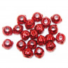 Tungsten Perlen Realistic metallic rot zum Fliegenbinden unter Fliegenbindematerial bei FFE