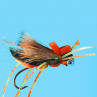 Terrestrial gebunden mit Fly Enhancer Legs braun/pumpkin zum Fliegenbinden unter Fliegenbindematerial bei Flyfishing Europe