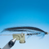 Tubenfliege gebunden mit Cashmere Goat Hair fl.blau/schwarz zum Fliegenbinden unter Fliegenbindematerial bei Flyfishing Europe