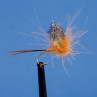 Eintagsfliege gebunden mit Crystal Sheetz pearl zum Fliegenbinden unter Fliegenbindematerial bei Flyfishing Europe