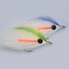 Streamer gebunden mit Fluoro Fiber Big Pack weiß zum Fliegenbinden unter Fliegenbindematerial bei Flyfishing Europe