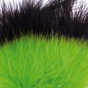 Marabou Tiny Tip chartreuse/schwarz
